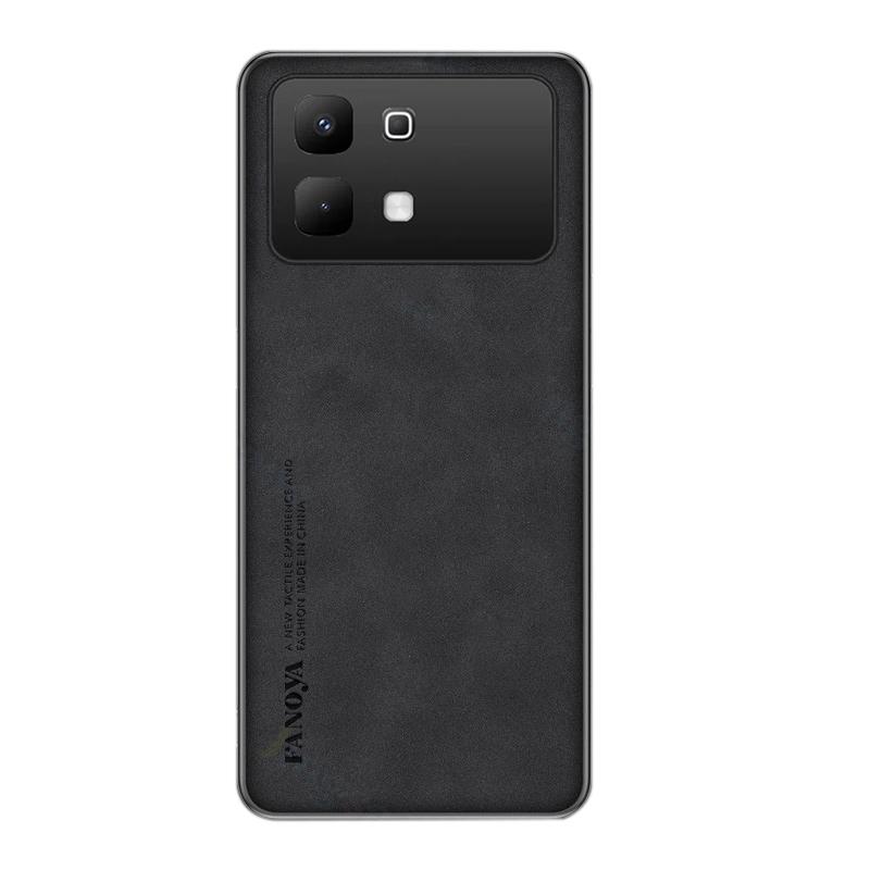 For infinix Note 60 Pro Case Frosted Soft Vintage Leather Anti Drop For infinix Note60 Pro Back Cover