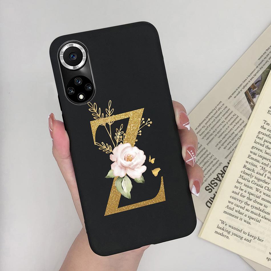 Für Huawei Nova 9 SE Pro Hülle Niedliche Buchstaben Weiche Silikonhülle Für Huawei Nova9 Pro Nova 9SE Handyhülle Fundas Stoßfester Bumper