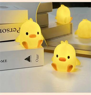 Cute Duck Night Lamps Animal Nightlights Desktop Ornament Decorative Table Lights for Bedroom Bedside Sleeping Lamp