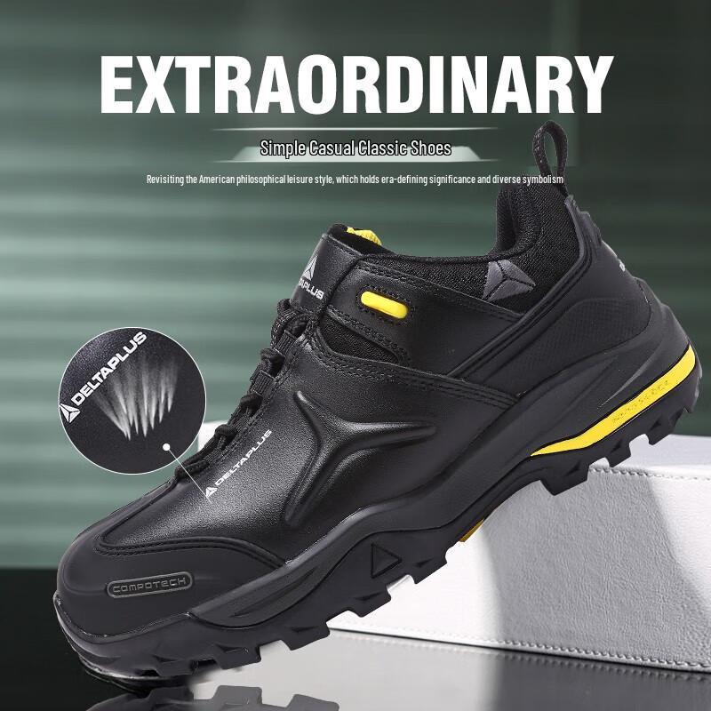 Delta Leather Work Safety Shoes