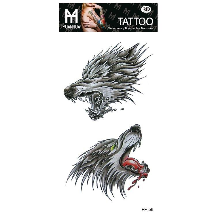 

Губи Ловець снів Перо Англійський алфавіт Санскрит Назад Форма Вісім символів Перенесення води Водонепроникна наклейка татуювання 3D кольорова наклейка 205*95MM