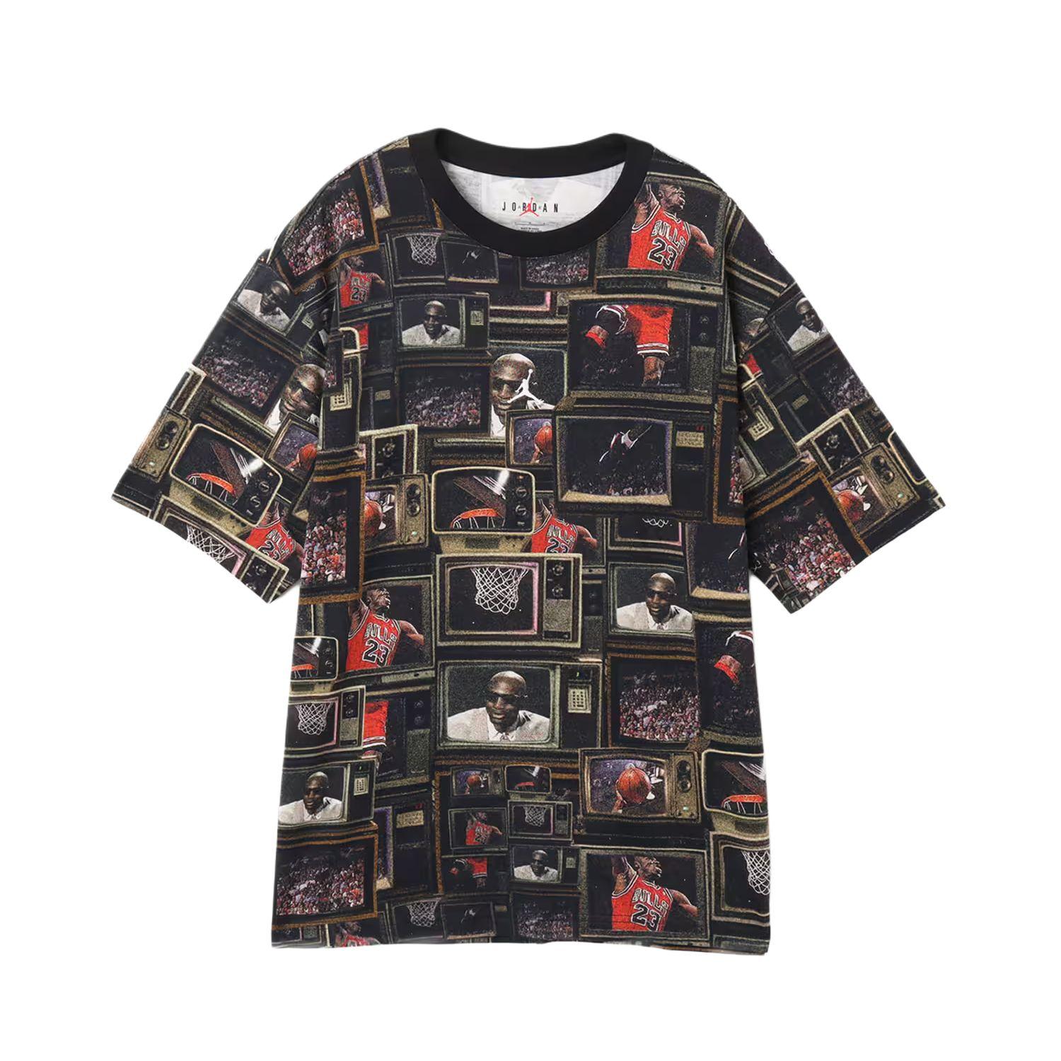 Jordan Brooklyn Men s Printed T Shirt HQ8946-010 XL