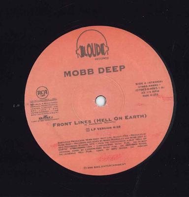 12inch Record MOBB DEEP - Front Lines (Hell On Earth) 07863646931 Loud, RCA 1996 US Rap & Hip-Hop/R&B Used