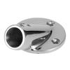 30 Degree Round Tube Base Hand Rail Railing Fitting 316 Stainless Steel Marine Boat Parts22mm 0.9in