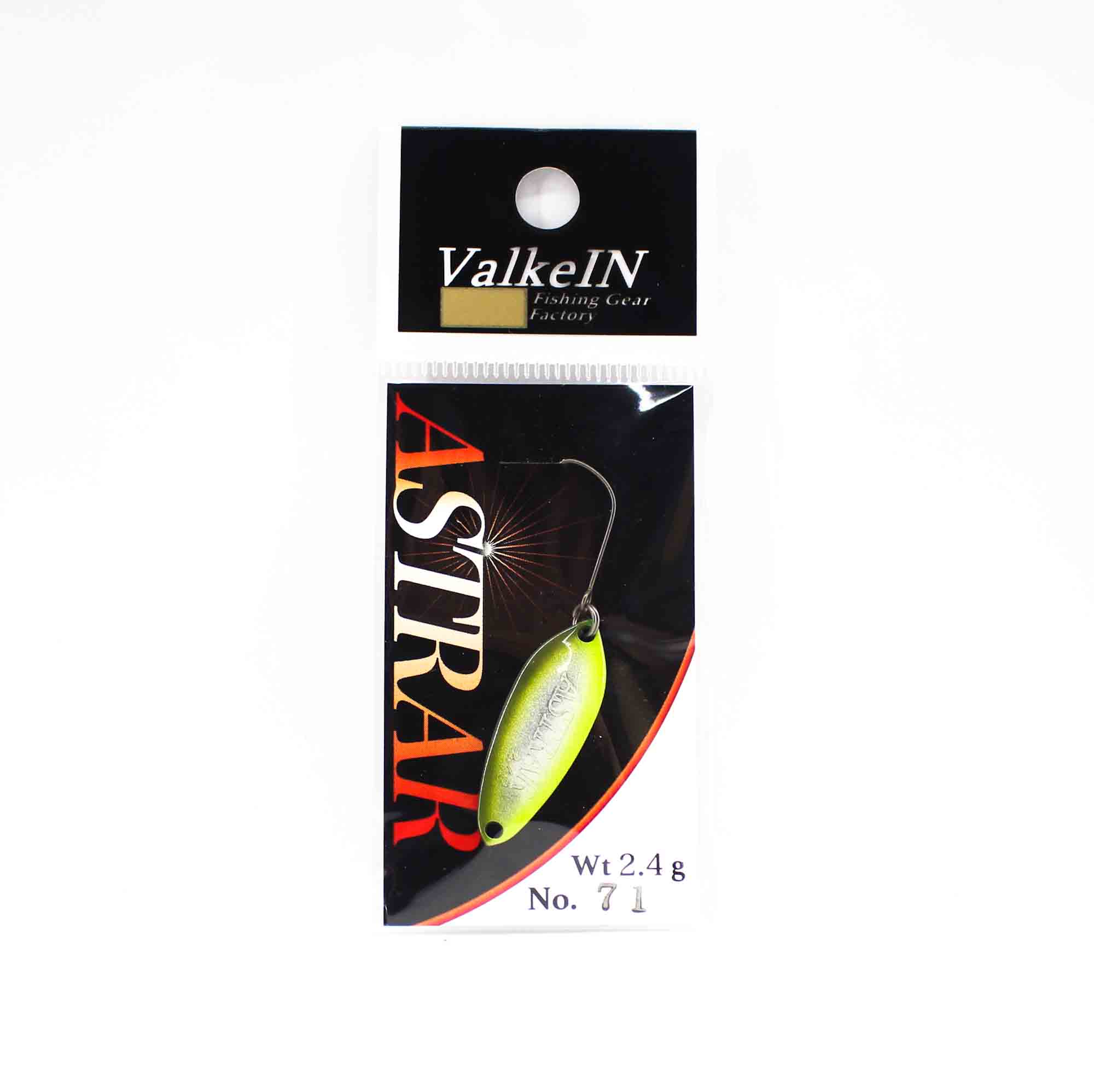 

Valkein Spoon Astrar 2,4 грамма Тонущая приманка №71 (0437)