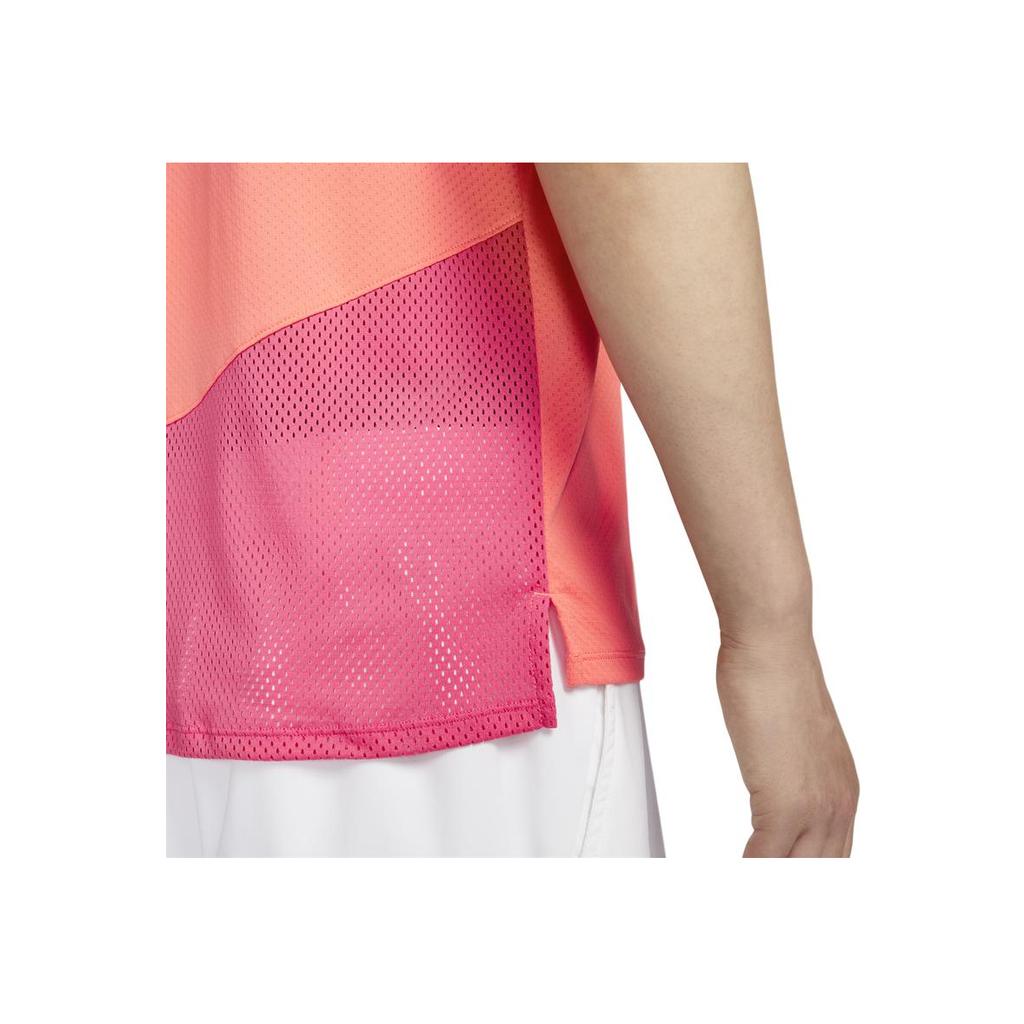 Nike Colorblock Tennis Training Comfort Crew Neck Vest Men Tops Light-Wild-Mango-Yellow FQ2028-643
