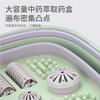 Folding foot bath with one key switch, constant temperature system, water and electricity separation, foot bath device