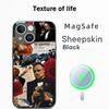 The Godfather Classic Movie Poster Phone Case For iPhone 17 16 15 14 13 12 Plus Pro Max  High-end Luxury Magsafe Sheepskin