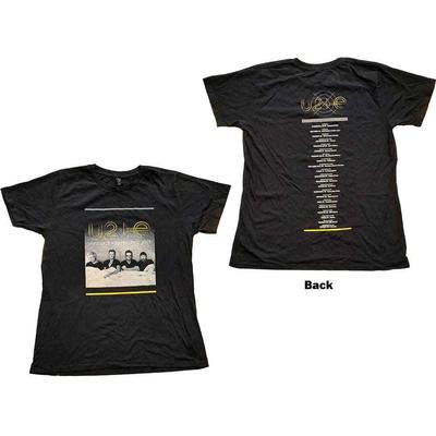 Camiseta para Mujer U2: Foto de Cama del Tour I+E (Impresión trasera) (Ex-Tour) (Medio)