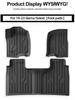 Compatible TPE Floor Mats for 2012-2023 GMC Sierra & Chevrolet Silverado.