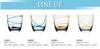 Toyo Sasaki Glass CORROT Cross 10084 Made in (Amber) [Handmade Glass, Japan, 280ml]