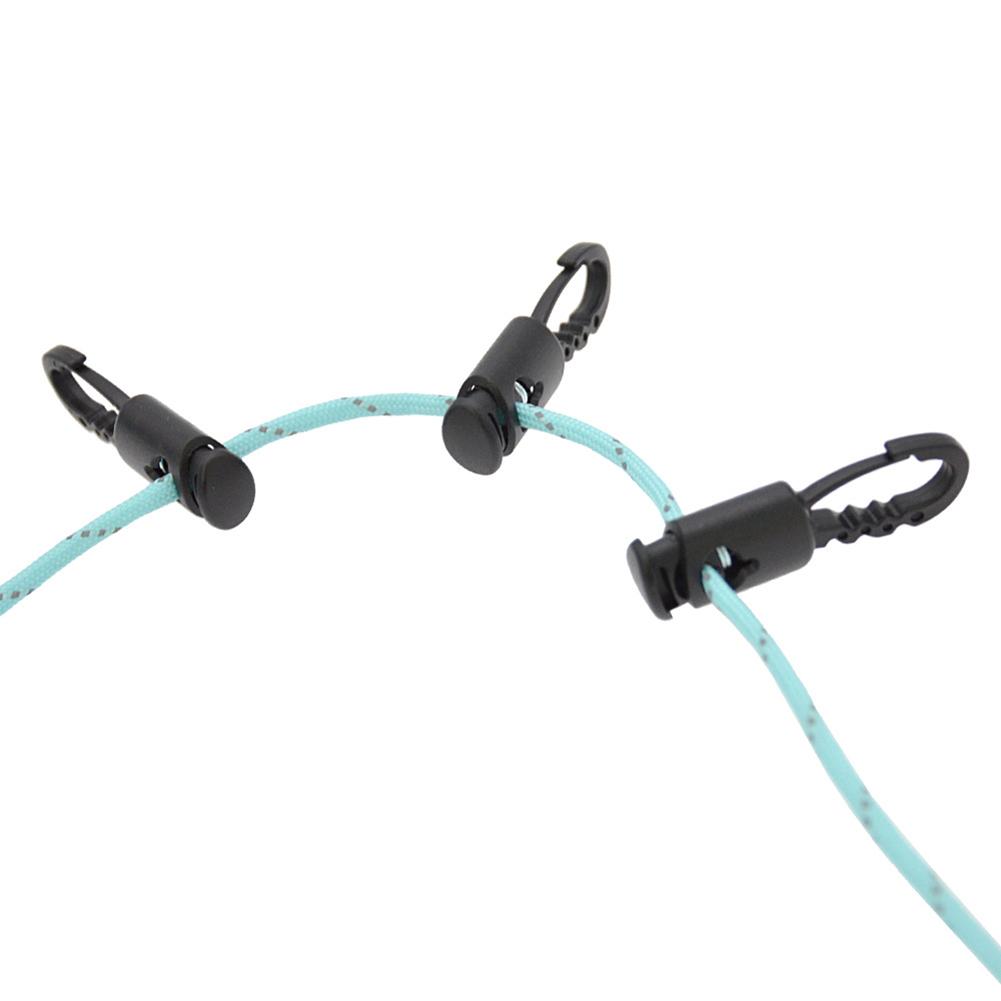 Secure and Quick To Use Awning Hook Clamp for Tent Wind Ropes Pack of 10
