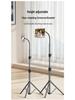Multi-Device Floor Stand: Adjustable Overhead Tripod for Tablets & Phones