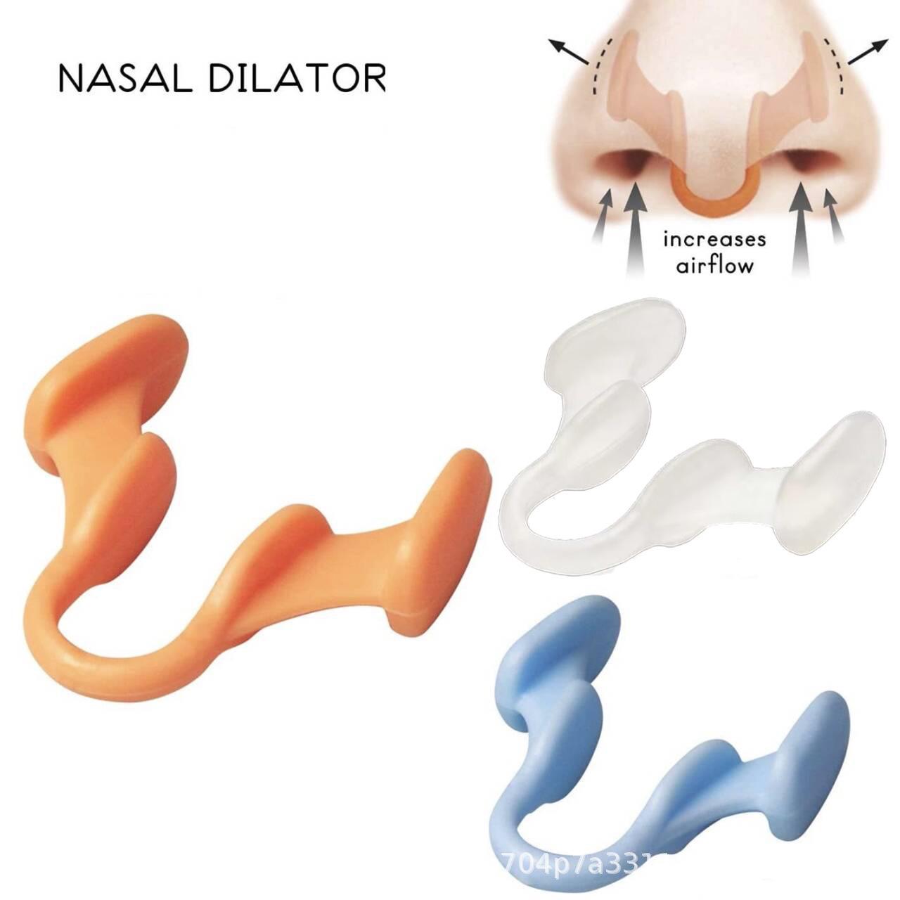 

Мини-силиконовый зажим для носа против храпа - Стоппер от храпа для сна Upgraded Silicone Nasal Clip Orange
