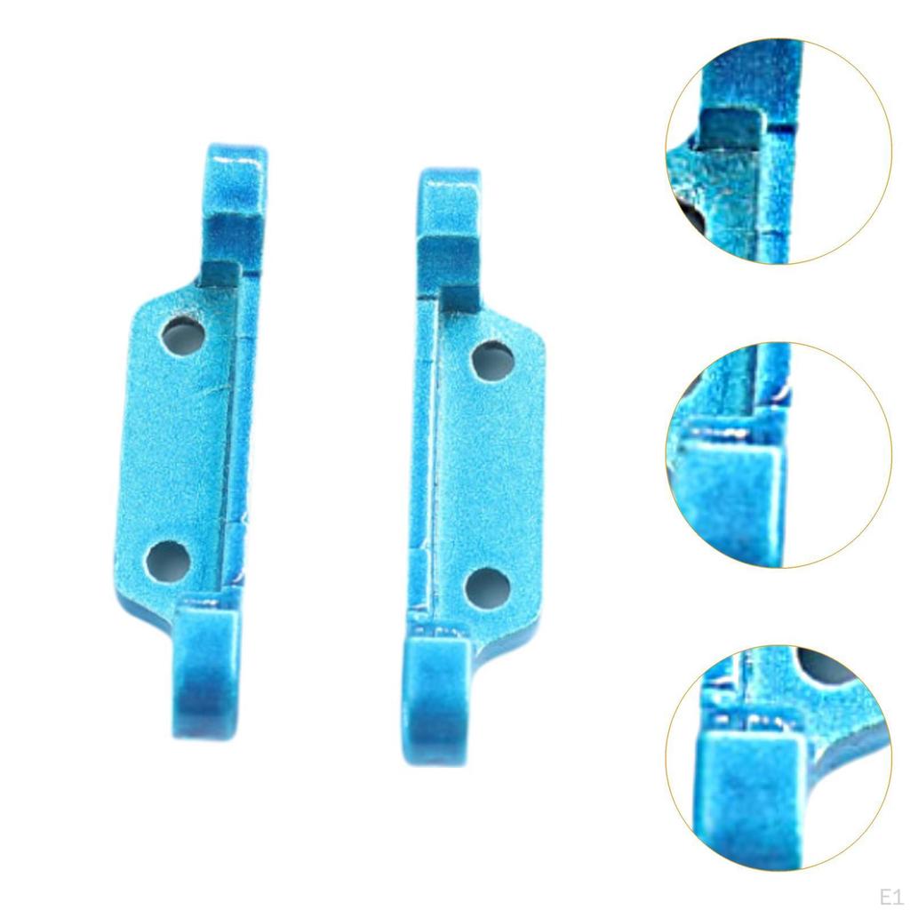 2x Front/Rear Arms Metal Spare Parts 1:16 Sturdy Compact Easy Install Replace Upgrade Part for 16103