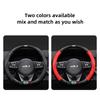 KIA Car Steering Wheel Cover Car Interior Accessories For KIA K3 Sportage Carnival K5 Seltos Pegas KX1 EV5 Sonet EV6 K4 EV3 K9