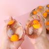 6Pcsfun Egg Pinch - Transparent Egg Yolk Fun Squeeze, Easter Basket Filler, Novelty Stress Relief Gift