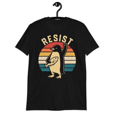 Penguins Resist Shirt, Anti Trump Shirt, Funny Trump Shirt