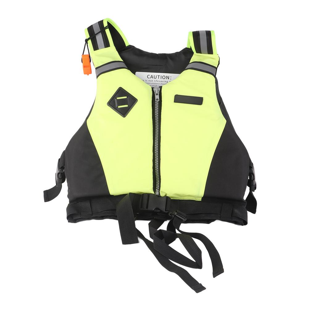 Kayak Natación Adulto Chaqueta de Flotabilidad Chaleco Salvavidas Correa Reflectante con Silbato (naranja)