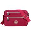 New women's shoulder bag casual nylon cloth diagonal span small square bag messenger bag logo