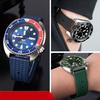 20mm 22mm Rubber Watchband For Seiko IWC Citizen Waffle Strap Bracelets Fashion Universal Mens Diver Silicone Sports Watch Band