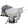 Bike Engine Handpiece 2Stroke 80CC Gasoline Engine Air Cylinder  Internal Combustion Engine Silver