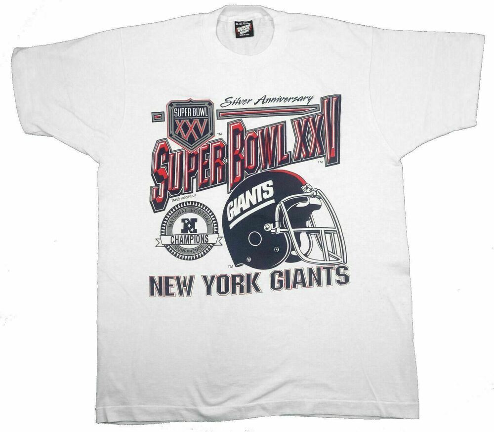 

Футболка унисекс York Giants Champions Super Bowl Xxv 25 Vintage Screen Stars