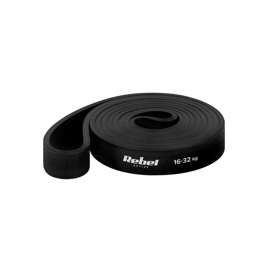 Set di 5 Fasce Elastiche Power Band, Fasce di Resistenza per Allenamento Fitness, Rebel