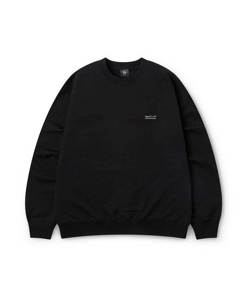 CAMEL WORK No.413 Caw Basic Logo Sweatshirt (Black)