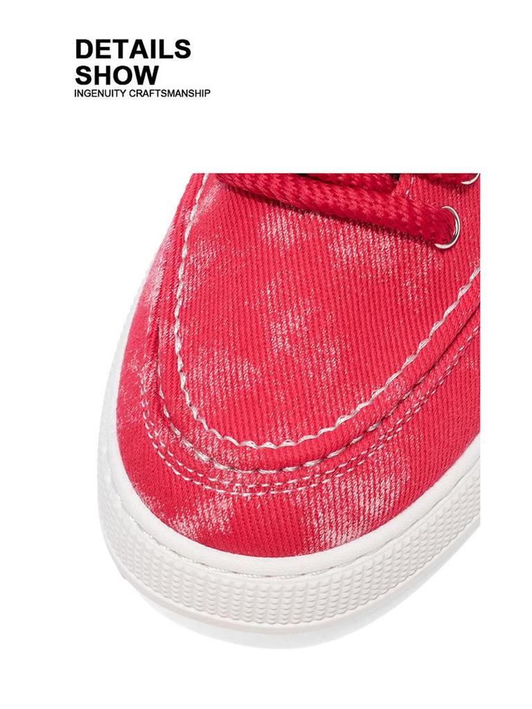 2025 Autumn Men's Trendy Canvas Shoes - Comfortable, Non-Slip, Wear-Resistant, and Breathable.