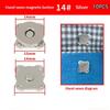 10 Sets Mini Adsorption Buckle Bags Magnetic Snap Button Fasteners Clasps Buttons Handbag Purse Wallet Craft Bag Parts