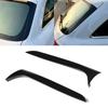2pcs Rear Back Window Side Spoiler Glossy Black Maintenance Replacement for A4 B8 Allroad Avant 2009 2016