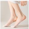 Seiden-Unsichtbare Strümpfe, Damen Sommer Leichte Netz-Riemen zum Hineinschlüpfen Anti-Rutsch Rutschfeste Dünne Style Socken für High Heels
