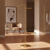 Clothing Display Rack with Side Arm Floor-Standing Furniture Heavy-Duty
