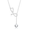 Heart Necklace 925 Sterling Silver Party Gifts Fashion Jewelry
