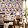 Blumenblätter Tapete Aufkleben und Abziehen Bauernhaus Wald Tapete für Zuhause Schlafzimmer Schränke Möbel Verdickte Vinylfolie