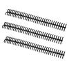10PCS 34 Hole Binding Spine Plastic Split Loose Leaf Rings Detachable Binding Loop 12mm Diameter