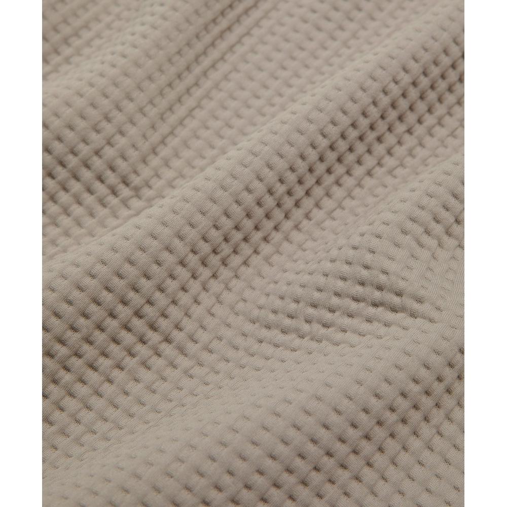 Lululemon Waffle Knit Half Zip Warm Ash Grey