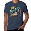 New York Oversize Tshirt Train Cotton Cotton Nyc Tshirt Unisex T T Shirts Subway Soft 100 Anime For Shirts Subway