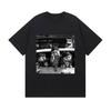 Funny Cat Gang Vintage Graphic T Shirt Men's Hip Hop Humor Clothing Short Sleeve T-shirts Unisex Gothic Oversized Cotton T-shirt