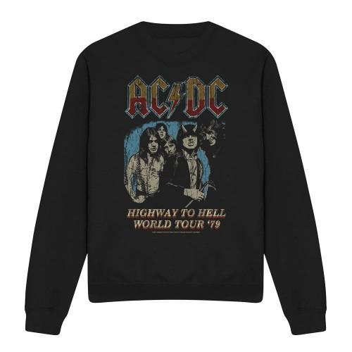 AC/DC Unisex Adult Highway World Tour 79 Sweatshirt