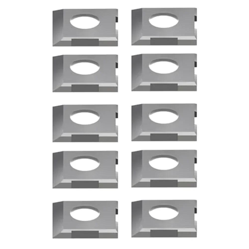 

10pcs Carbide Inserts Carbide Tip And Unrounded, Suitable For Straight Profile Turning And Nearly 90° Internal Corner Machining China Mainland