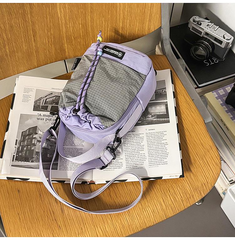 Korean-Style Unisex Outdoor Sports Mini Backpack: Versatile Water Bottle & Phone Bag