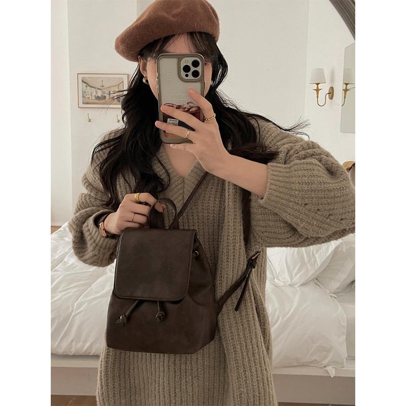 

Ретро Мода Девочки Рюкзак Корейская Версия Инс Высокий Класс Студенты Класс Маленький Рюкзак