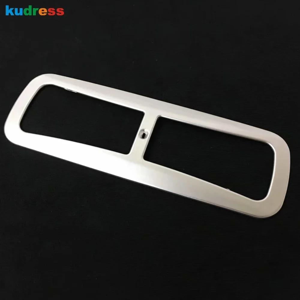 For Honda CRV CR-V 2017 2018    Carbon Fiber Car Front Rear Roof Reading Light Lamp Cover Trim Interior Accessories