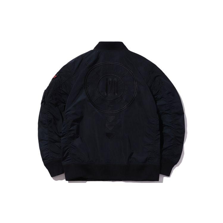 Li Ning X J20 Collaboration Jacket Men Jacket Black AJDP701-2