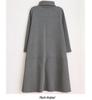 2026 Artistic High Neck Irregular Thickened Long Dress for Women