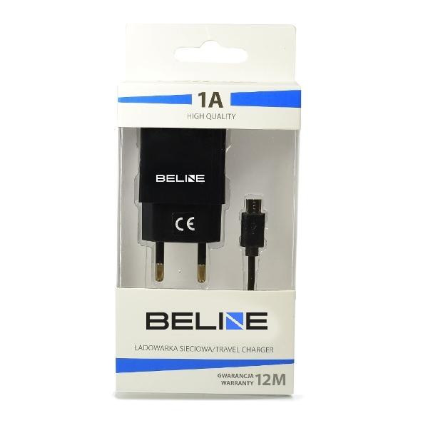 Beline Ład. Siec. 1Xusb + Microusb 1Aczarna/Black
