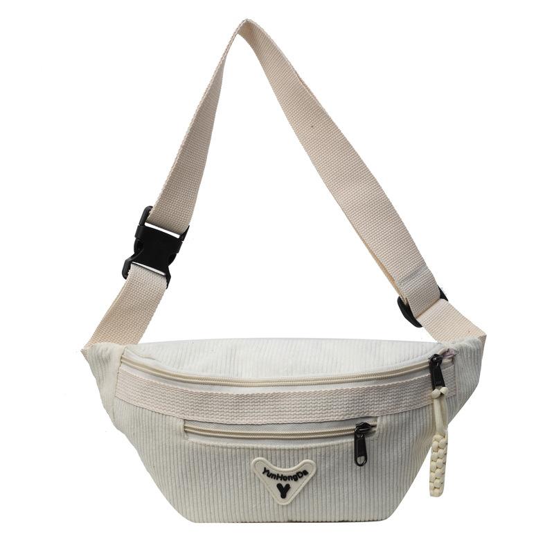 

Ретро бархатная трендовая брендовая нагрудная сумка новая универсальная модная женская сумка через плечо для мобильного телефона спортивная повседневная наплечная сумка 33*13*8cm белый