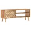 Day and Night - Day and Night Solid Acacia Wood TV Cabinet 100x35x40 Cm
